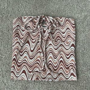 Hollister Multi Way Cinch Halter Top